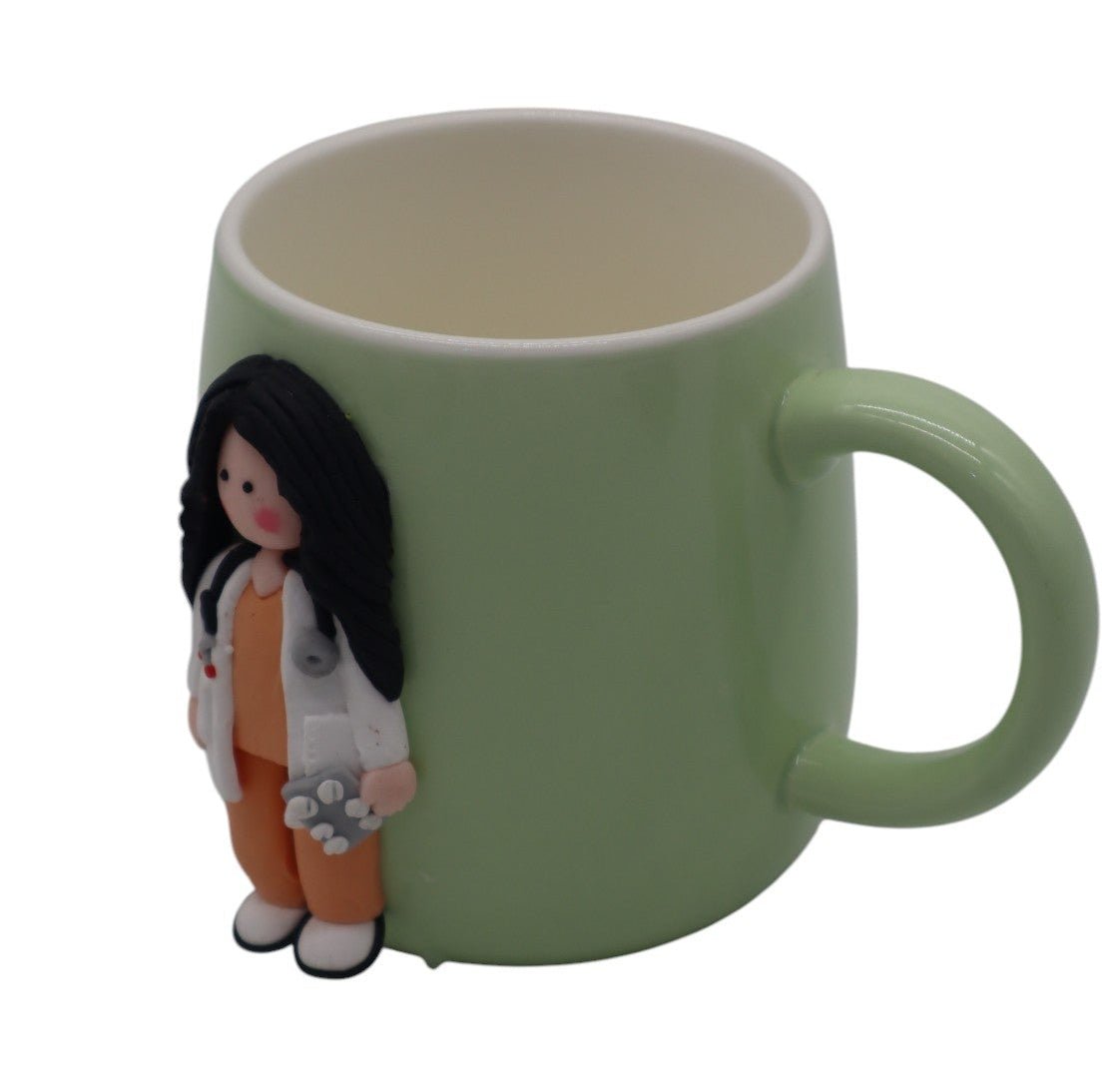 Green Ceramic Mug With Doctor - Themed Print – 200ml, Durable Gift,Selfuse Mug - Al Kabayel Discount CentreGreen Ceramic Mug With Doctor - Themed Print – 200ml, Durable Gift,Selfuse MugMugsAKDCAl Kabayel Discount Centre