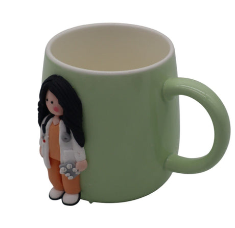 Green Ceramic Mug With Doctor - Themed Print – 200ml, Durable Gift,Selfuse Mug - Al Kabayel Discount CentreGreen Ceramic Mug With Doctor - Themed Print – 200ml, Durable Gift,Selfuse MugMugsAKDCAl Kabayel Discount Centre