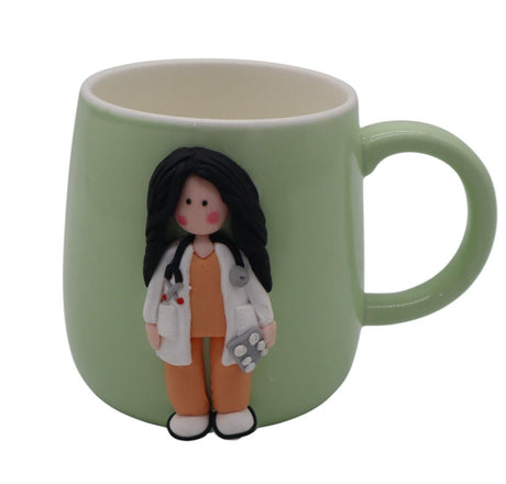 Green Ceramic Mug With Doctor - Themed Print – 200ml, Durable Gift,Selfuse Mug - Al Kabayel Discount CentreGreen Ceramic Mug With Doctor - Themed Print – 200ml, Durable Gift,Selfuse MugMugsAKDCAl Kabayel Discount Centre