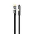 Green Lion 2 - in - 2 Braided Fast Charging Cable, USB - C/USB - A to USB - C/Lightning, 65W Charging, 480Mbps Data Transfer, Durable Cable with Zinc Alloy Shell for iPhone, Android, Laptop, 2 Meter - Black - Al Kabayel Discount CentreGreen Lion 2 - in - 2 Braided Fast Charging Cable, USB - C/USB - A to USB - C/Lightning, 65W Charging, 480Mbps Data Transfer, Durable Cable with Zinc Alloy Shell for iPhone, Android, Laptop, 2 Meter - BlackCords & AdaptersGREEN LIONAl Kabayel Discount Centre