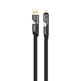 Green Lion 2 - in - 2 Braided Fast Charging Cable, USB - C/USB - A to USB - C/Lightning, 65W Charging, 480Mbps Data Transfer, Durable Cable with Zinc Alloy Shell for iPhone, Android, Laptop, 2 Meter - Black - Al Kabayel Discount CentreGreen Lion 2 - in - 2 Braided Fast Charging Cable, USB - C/USB - A to USB - C/Lightning, 65W Charging, 480Mbps Data Transfer, Durable Cable with Zinc Alloy Shell for iPhone, Android, Laptop, 2 Meter - BlackCords & AdaptersGREEN LIONAl Kabayel Discount Centre