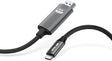 Green Lion 4K 30Hz USB - C to HDMI Cable,Braided Cable,Mirror Mode,Extend Mode,2 Meter Cable,Aluminum Shell,Durable Material,Speed & Power Combined - Black - Al Kabayel Discount CentreGreen Lion 4K 30Hz USB - C to HDMI Cable,Braided Cable,Mirror Mode,Extend Mode,2 Meter Cable,Aluminum Shell,Durable Material,Speed & Power Combined - BlackCords & AdaptersGREEN LIONAl Kabayel Discount Centre