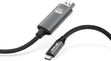 Green Lion 4K 30Hz USB - C to HDMI Cable,Braided Cable,Mirror Mode,Extend Mode,2 Meter Cable,Aluminum Shell,Durable Material,Speed & Power Combined - Black - Al Kabayel Discount CentreGreen Lion 4K 30Hz USB - C to HDMI Cable,Braided Cable,Mirror Mode,Extend Mode,2 Meter Cable,Aluminum Shell,Durable Material,Speed & Power Combined - BlackCords & AdaptersGREEN LIONAl Kabayel Discount Centre