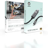 Green Lion 4K 30Hz USB - C to HDMI Cable,Braided Cable,Mirror Mode,Extend Mode,2 Meter Cable,Aluminum Shell,Durable Material,Speed & Power Combined - Black - Al Kabayel Discount CentreGreen Lion 4K 30Hz USB - C to HDMI Cable,Braided Cable,Mirror Mode,Extend Mode,2 Meter Cable,Aluminum Shell,Durable Material,Speed & Power Combined - BlackCords & AdaptersGREEN LIONAl Kabayel Discount Centre