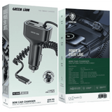 Green Lion 90W Car Charger with Dual PD Charger and Built - in USB - C and USB - A Cables – Gray - Al Kabayel Discount CentreGreen Lion 90W Car Charger with Dual PD Charger and Built - in USB - C and USB - A Cables – GrayCords & AdaptersGREEN LIONAl Kabayel Discount Centre