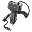 Green Lion 90W Car Charger with Dual PD Charger and Built - in USB - C and USB - A Cables – Gray - Al Kabayel Discount CentreGreen Lion 90W Car Charger with Dual PD Charger and Built - in USB - C and USB - A Cables – GrayCords & AdaptersGREEN LIONAl Kabayel Discount Centre