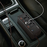 Green Lion Car Power Inverter 200W, 2×AC Universal Sockets, 2×USB - A & 2×USB - C Ports, PD 24W, QC 3.0 Charging, Durable Flame Retardant Material, Fast Charge Car Charger for Laptop, iPhone, Tablet - Al Kabayel Discount CentreGreen Lion Car Power Inverter 200W, 2×AC Universal Sockets, 2×USB - A & 2×USB - C Ports, PD 24W, QC 3.0 Charging, Durable Flame Retardant Material, Fast Charge Car Charger for Laptop, iPhone, TabletCords & AdaptersGREEN LIONAl Kabayel Discount Centre