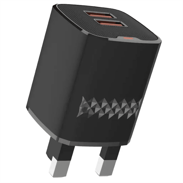Green Lion Dual Port Wall Charger Uk Plug 2 Usb - A Port Usb - A To Lightning 1M Cable GL - WC60 - Al Kabayel Discount CentreGreen Lion Dual Port Wall Charger Uk Plug 2 Usb - A Port Usb - A To Lightning 1M Cable GL - WC60Cords & AdaptersGREEN LIONAl Kabayel Discount Centre