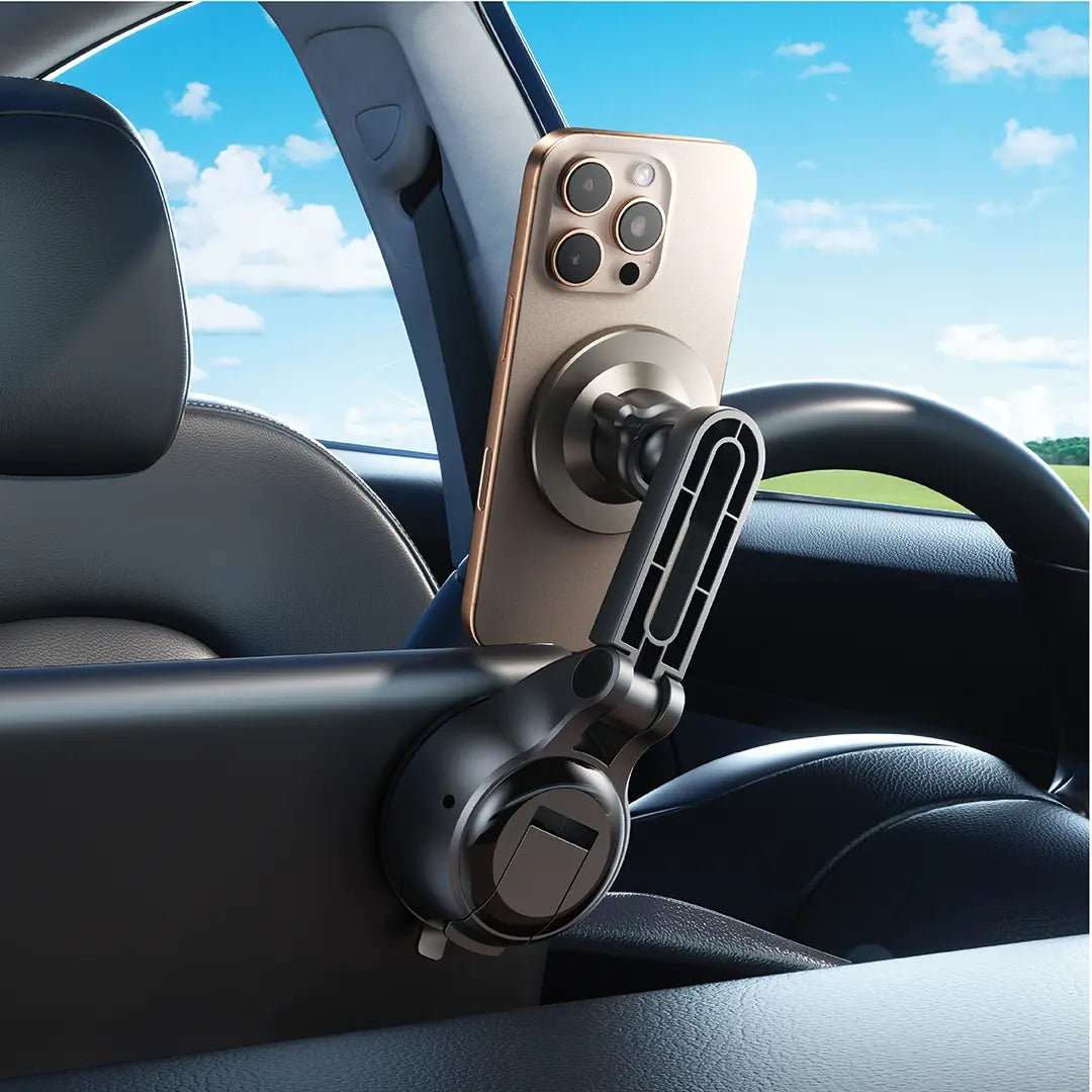 Green Lion GX - 66 MagSafe Car Phone Holder 360 Rotation, Sturdy Lock Knob - Black - Al Kabayel Discount CentreGreen Lion GX - 66 MagSafe Car Phone Holder 360 Rotation, Sturdy Lock Knob - BlackMobile AccessoriesGREEN LIONAl Kabayel Discount Centre