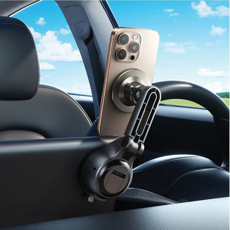 Green Lion GX - 66 MagSafe Car Phone Holder 360 Rotation, Sturdy Lock Knob - Black - Al Kabayel Discount CentreGreen Lion GX - 66 MagSafe Car Phone Holder 360 Rotation, Sturdy Lock Knob - BlackMobile AccessoriesGREEN LIONAl Kabayel Discount Centre