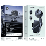 Green Lion GX - 74 Suction Phone Holder, Flexible Bendable Arm & 360° Rotation, Universal Car Mount for 4.7" to 6.9" Devices, Washable Suction Cup Base with One - Press Quick Release - Al Kabayel Discount CentreGreen Lion GX - 74 Suction Phone Holder, Flexible Bendable Arm & 360° Rotation, Universal Car Mount for 4.7" to 6.9" Devices, Washable Suction Cup Base with One - Press Quick ReleaseMobile AccessoriesGREEN LIONAl Kabayel Discount Centre