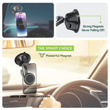 Green Lion Halo MagSafe 2 Car Phone Holder, Strong Magnets - Black - Al Kabayel Discount CentreGreen Lion Halo MagSafe 2 Car Phone Holder, Strong Magnets - BlackMobile AccessoriesGREEN LIONAl Kabayel Discount Centre
