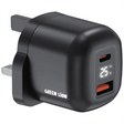 Green Lion Q - Series Uk Plug Gan Charger Usb - C&A Port Pd25W+ Qc3.0 with Real Time Display - Black - Al Kabayel Discount CentreGreen Lion Q - Series Uk Plug Gan Charger Usb - C&A Port Pd25W+ Qc3.0 with Real Time Display - BlackCords & AdaptersGREEN LIONAl Kabayel Discount Centre