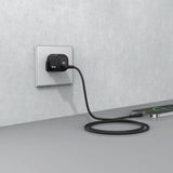 Green Lion Q - Series Uk Plug Gan Charger Usb - C&A Port Pd25W+ Qc3.0 with Real Time Display - Black - Al Kabayel Discount CentreGreen Lion Q - Series Uk Plug Gan Charger Usb - C&A Port Pd25W+ Qc3.0 with Real Time Display - BlackCords & AdaptersGREEN LIONAl Kabayel Discount Centre