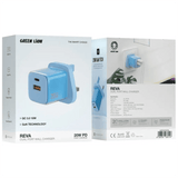 Green Lion Reva Dual Port Wall Charger 20W PD Fast Charge, QC 3.0 18W, Blue - Al Kabayel Discount CentreGreen Lion Reva Dual Port Wall Charger 20W PD Fast Charge, QC 3.0 18W, BlueCords & AdaptersGREEN LIONAl Kabayel Discount Centre