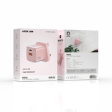 Green Lion Reva Dual Port Wall Charger 20W PD Fast Charge, QC 3.0 18W, Pink - Al Kabayel Discount CentreGreen Lion Reva Dual Port Wall Charger 20W PD Fast Charge, QC 3.0 18W, PinkCords & AdaptersGREEN LIONAl Kabayel Discount Centre
