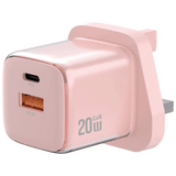 Green Lion Reva Dual Port Wall Charger 20W PD Fast Charge, QC 3.0 18W, Pink - Al Kabayel Discount CentreGreen Lion Reva Dual Port Wall Charger 20W PD Fast Charge, QC 3.0 18W, PinkCords & AdaptersGREEN LIONAl Kabayel Discount Centre
