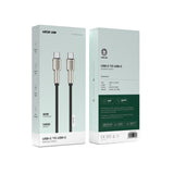 GREEN LION USB - C to USB - C Braided Cable 1meter - Black - Al Kabayel Discount CentreGREEN LION USB - C to USB - C Braided Cable 1meter - BlackCords & AdaptersGREEN LIONAl Kabayel Discount Centre