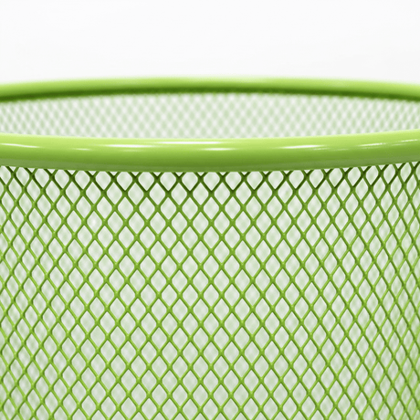 Green Metal Mesh Dustbin - 28×26 cm - Al Kabayel Discount CentreGreen Metal Mesh Dustbin - 28×26 cmOrganizers & AccessoriesAKDCAl Kabayel Discount Centre