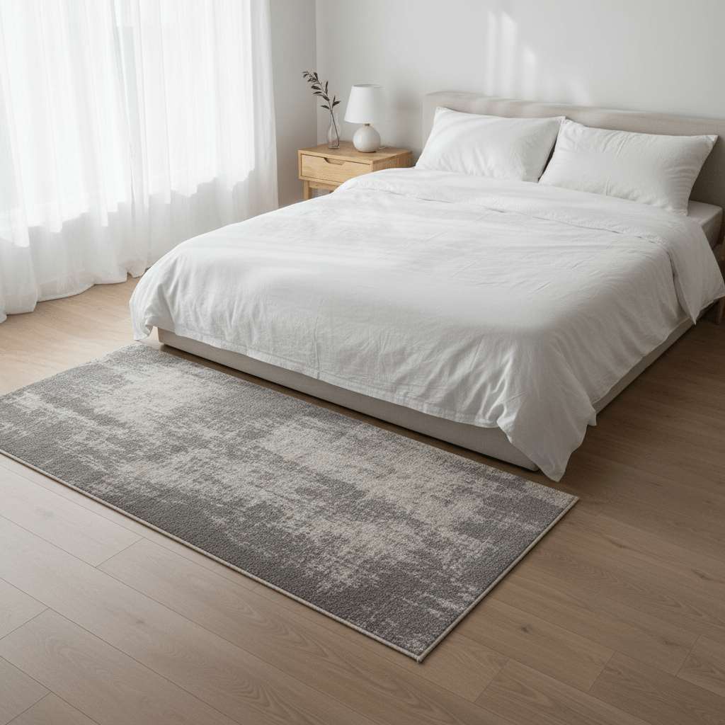 Grey & Cream Abstract Distressed Jod Carpet | Modern Luxury Area Rug | 80 × 150 cm | - Al Kabayel Discount CentreGrey & Cream Abstract Distressed Jod Carpet | Modern Luxury Area Rug | 80 × 150 cm |DoormatsAKDCAl Kabayel Discount Centre