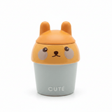 Grey & Orange Ceramic Cup with Lid - 300ml - Al Kabayel Discount CentreGrey & Orange Ceramic Cup with Lid - 300mlMugsAKDCAl Kabayel Discount Centre