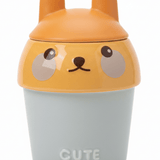 Grey & Orange Ceramic Cup with Lid - 300ml - Al Kabayel Discount CentreGrey & Orange Ceramic Cup with Lid - 300mlMugsAKDCAl Kabayel Discount Centre