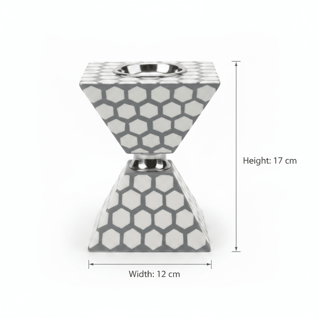 Grey & White Plastic-Coated Incense Burner - 17×12cm - Al Kabayel Discount CentreGrey & White Plastic-Coated Incense Burner - 17×12cmIncense BurnerAKDCAl Kabayel Discount Centre