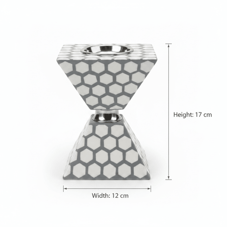 Grey & White Plastic-Coated Incense Burner - 17×12cm - Al Kabayel Discount CentreGrey & White Plastic-Coated Incense Burner - 17×12cmIncense BurnerAKDCAl Kabayel Discount Centre