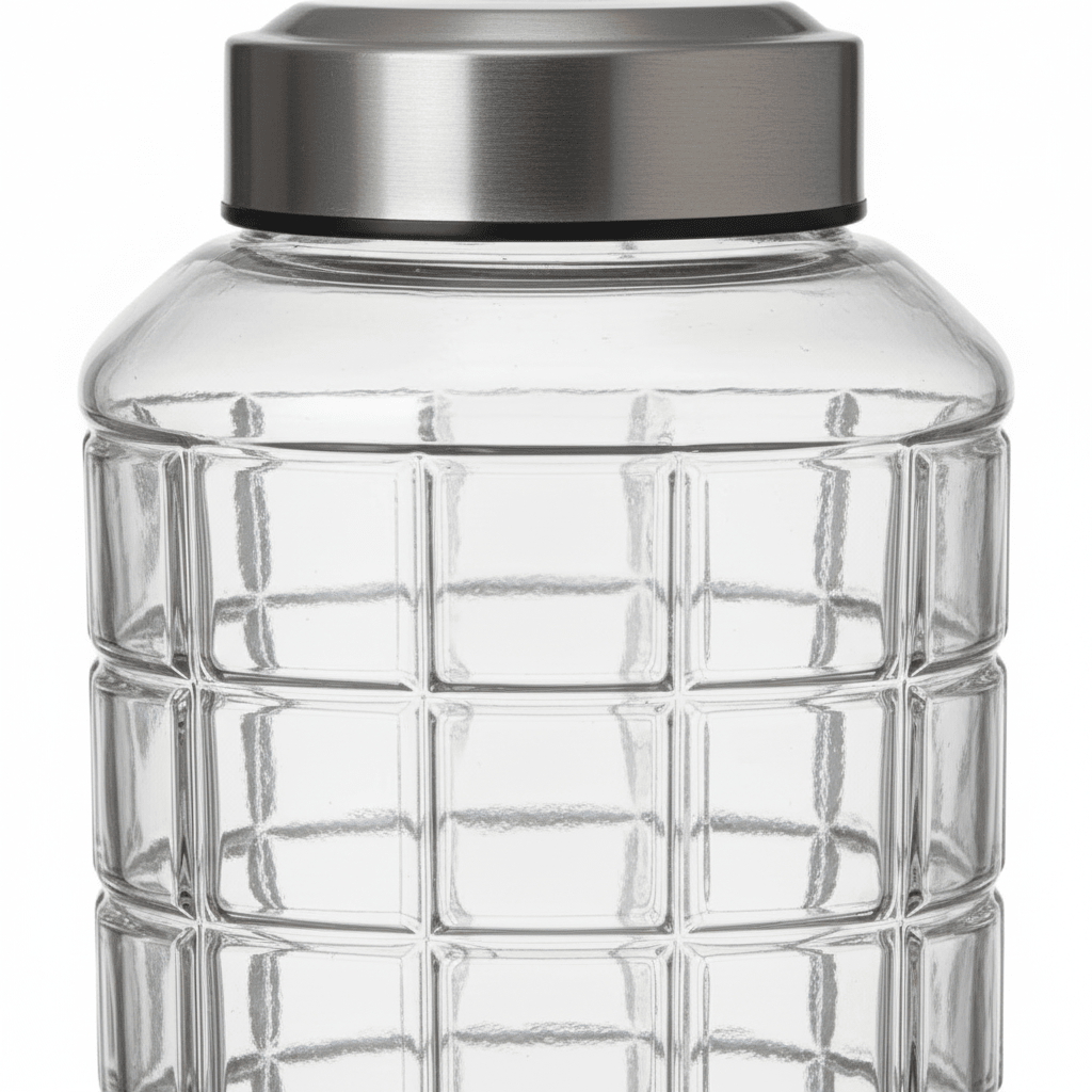 Grid Texture Glass Bottle - 1300ml - Al Kabayel Discount CentreGrid Texture Glass Bottle - 1300mlKitchen Utensils & GadgetsAKDCAl Kabayel Discount Centre