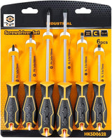 GSK Cut Ingco 6 - Piece Magnetic Screwdriver Set, Professional & Multi - Purpose, Yellow, HKSD0628 - Al Kabayel Discount CentreGSK Cut Ingco 6 - Piece Magnetic Screwdriver Set, Professional & Multi - Purpose, Yellow, HKSD0628ToolsINGCOAl Kabayel Discount Centre