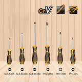 GSK Cut Ingco 6 - Piece Magnetic Screwdriver Set, Professional & Multi - Purpose, Yellow, HKSD0628 - Al Kabayel Discount CentreGSK Cut Ingco 6 - Piece Magnetic Screwdriver Set, Professional & Multi - Purpose, Yellow, HKSD0628ToolsINGCOAl Kabayel Discount Centre