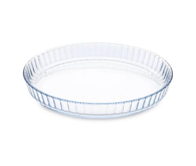 Guardini Round Borosilicate Glass Pie Pan 1.6 Liter, 27cm - Al Kabayel Discount CentreGuardini Round Borosilicate Glass Pie Pan 1.6 Liter, 27cmRoasting PansGUARDINIAl Kabayel Discount Centre