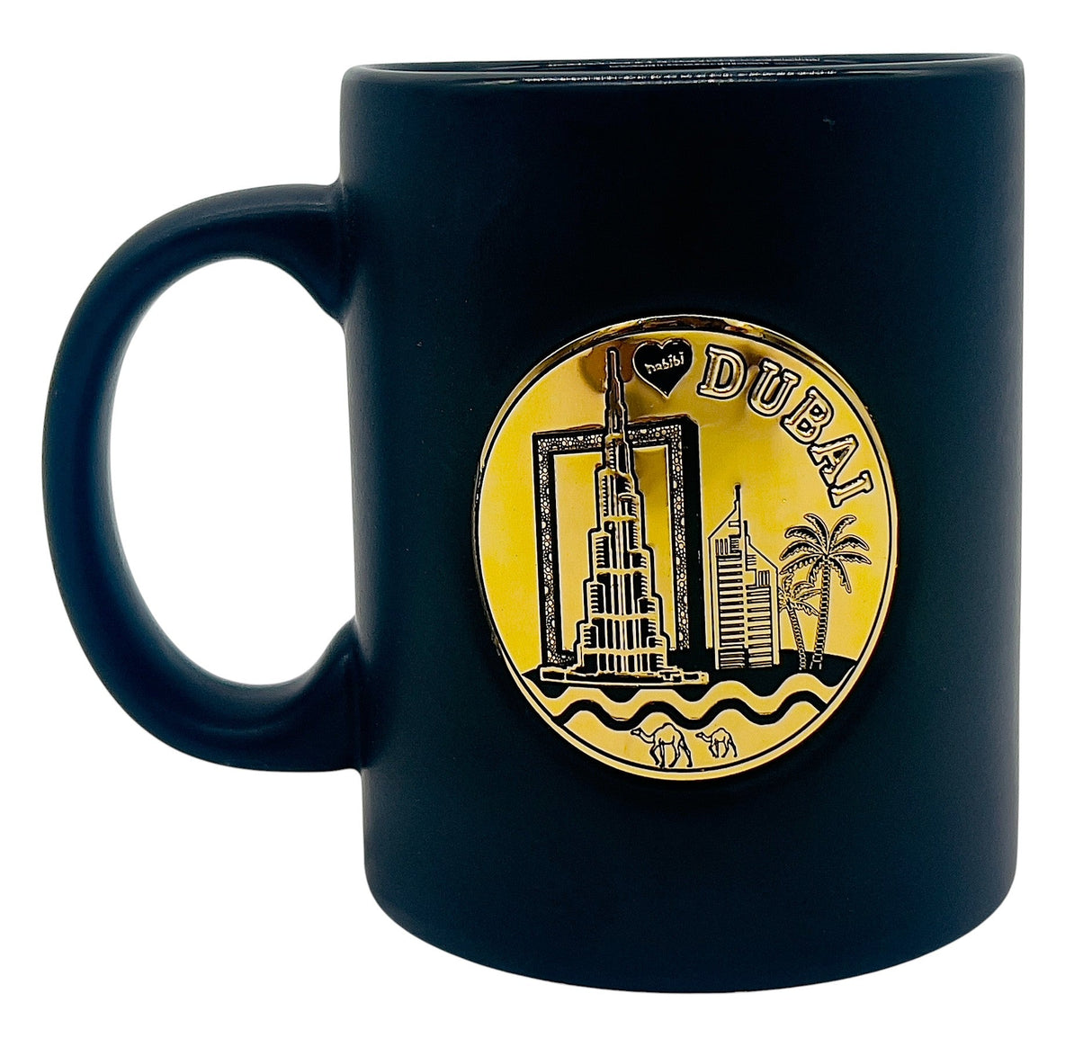 Habibi Dubai Souvenirs Mug 350ml, Black - Al Kabayel Discount CentreHabibi Dubai Souvenirs Mug 350ml, BlackMugsHABIBIAl Kabayel Discount Centre