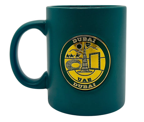 Habibi Dubai Souvenirs Mug 350ml, Green - Al Kabayel Discount CentreHabibi Dubai Souvenirs Mug 350ml, GreenMugsHABIBIAl Kabayel Discount Centre
