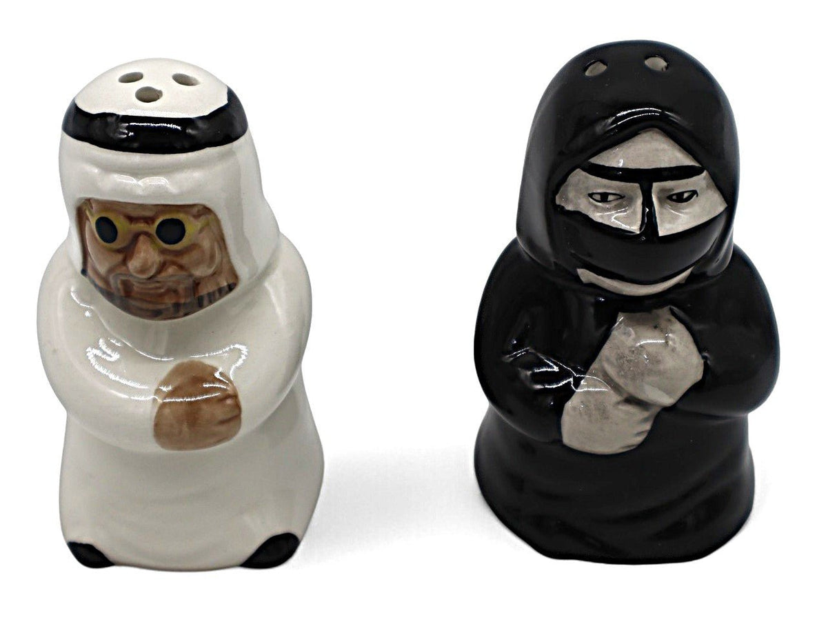 HABIBI Sheikh - Themed Salt & Pepper Shakers – Decorative Black & White Kitchen Table Set - Al Kabayel Discount CentreHABIBI Sheikh - Themed Salt & Pepper Shakers – Decorative Black & White Kitchen Table SetKitchen Utensils & GadgetsHABIBIAl Kabayel Discount Centre