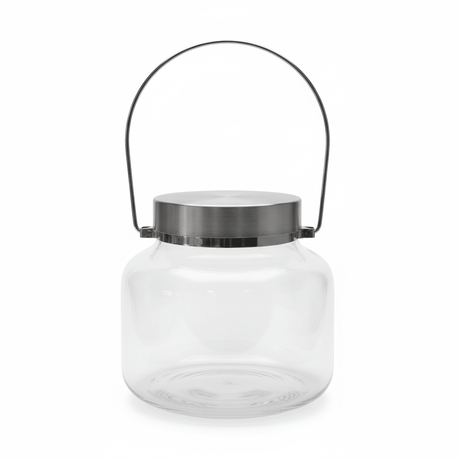 Hamid Airtight Glass Storage Jar with Stainless Steel Lid & Swing Carry Handle — 1800ml - Al Kabayel Discount CentreHamid Airtight Glass Storage Jar with Stainless Steel Lid & Swing Carry Handle — 1800mlJars & Food SaversHAMIDAl Kabayel Discount Centre