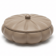 Hamid Ceramic Candy Box with Lid | Scalloped Petal Design | 10.25cm | Warm Brown - Al Kabayel Discount CentreHamid Ceramic Candy Box with Lid | Scalloped Petal Design | 10.25cm | Warm BrownJars & Food SaversHAMIDAl Kabayel Discount Centre
