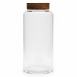 Hamid Glass Canister with Wooden Lid — 3300ml - Al Kabayel Discount CentreHamid Glass Canister with Wooden Lid — 3300mlJars & Food SaversHAMIDAl Kabayel Discount Centre