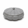 Hamid Grey Ceramic Candy Box with Lid | Scalloped Pumpkin Design | 10.25cm - Al Kabayel Discount CentreHamid Grey Ceramic Candy Box with Lid | Scalloped Pumpkin Design | 10.25cmJars & Food SaversHAMIDAl Kabayel Discount Centre