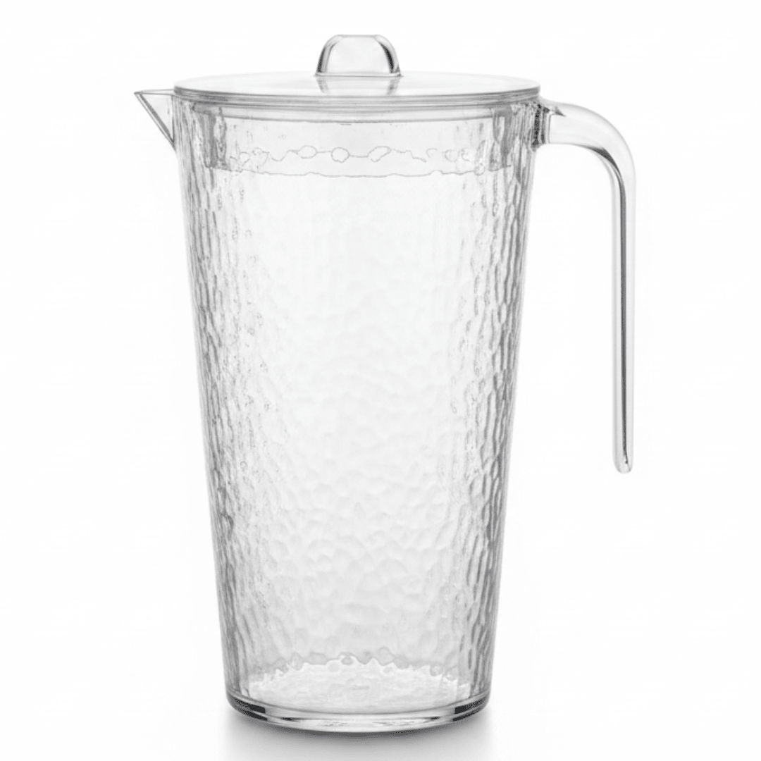 Hammered Texture Premium Acrylic Water Jug with Modern Textured Finish – 1.7 Litre - Al Kabayel Discount CentreHammered Texture Premium Acrylic Water Jug with Modern Textured Finish – 1.7 LitreJugsAKDCAl Kabayel Discount Centre
