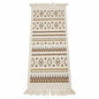 Handcrafted Moroccan Berber Flat Weave Runner Carpet | Geometric Tribal Pattern | 50% Cotton 50% Polyester | 60×180 cm | Cream White with Brown & Gold Motifs - Al Kabayel Discount CentreHandcrafted Moroccan Berber Flat Weave Runner Carpet | Geometric Tribal Pattern | 50% Cotton 50% Polyester | 60×180 cm | Cream White with Brown & Gold MotifsDoormatsAKDCAl Kabayel Discount Centre