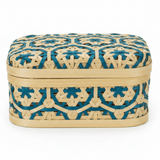 Handwoven Rectangle Bamboo Rattan Storage Box with Geometric Pattern | Decorative Organizer Box | 17×12×8 cm | - Al Kabayel Discount CentreHandwoven Rectangle Bamboo Rattan Storage Box with Geometric Pattern | Decorative Organizer Box | 17×12×8 cm |RattansAKDCAl Kabayel Discount Centre