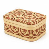 Handwoven Rectangle Bamboo Rattan Storage Box with Geometric Pattern | Decorative Organizer Box | 17×12×8 cm | - Al Kabayel Discount CentreHandwoven Rectangle Bamboo Rattan Storage Box with Geometric Pattern | Decorative Organizer Box | 17×12×8 cm |RattansAKDCAl Kabayel Discount Centre