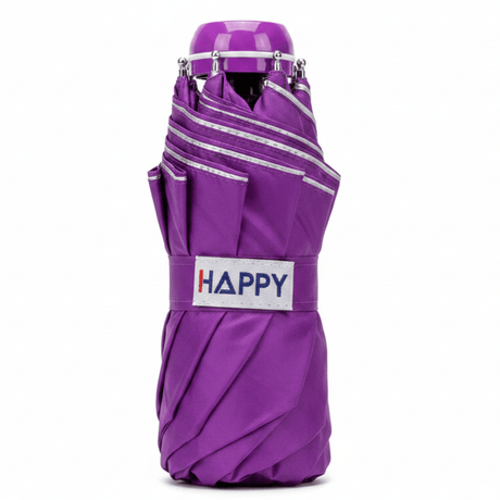 Happy Compact Travel Umbrella in Assorted Colors with Lightweight Design for Daily Use – 17 cm - Al Kabayel Discount CentreHappy Compact Travel Umbrella in Assorted Colors with Lightweight Design for Daily Use – 17 cmUmbrellaHAPPYAl Kabayel Discount Centre