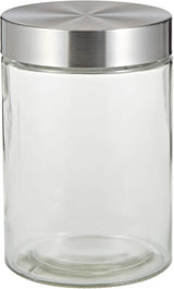 Harmony 4-Piece Glass Canister Set with Stainless Steel Lids - Al Kabayel Discount CentreHarmony 4-Piece Glass Canister Set with Stainless Steel LidsJars & Food SaversHARMONYAl Kabayel Discount Centre