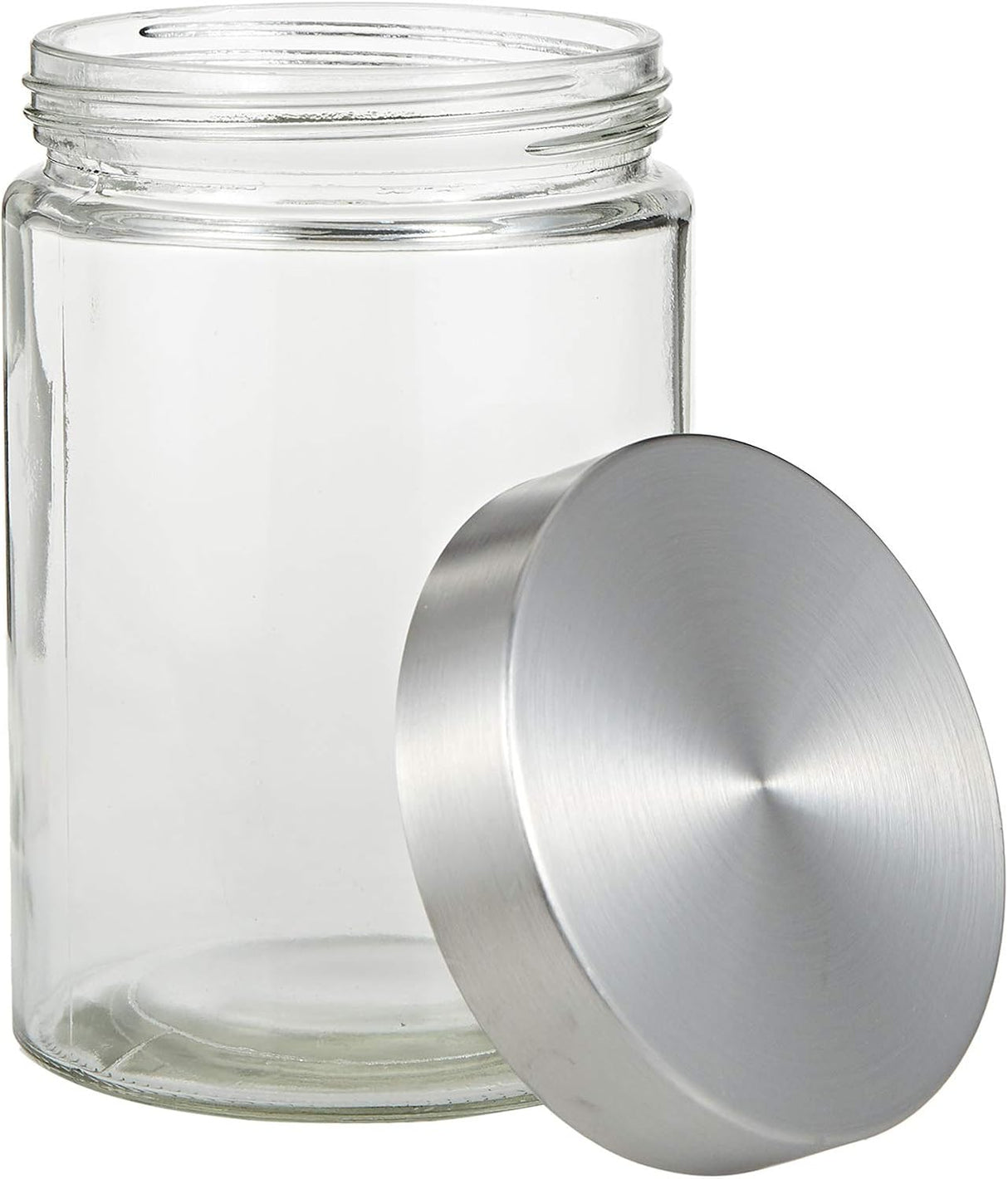 Harmony 4-Piece Glass Canister Set with Stainless Steel Lids - Al Kabayel Discount CentreHarmony 4-Piece Glass Canister Set with Stainless Steel LidsJars & Food SaversHARMONYAl Kabayel Discount Centre