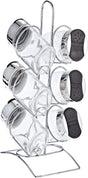 Harmony 6-Piece Flip-Top Spice Shaker Set with Metal Rack - Al Kabayel Discount CentreHarmony 6-Piece Flip-Top Spice Shaker Set with Metal RackKitchen Utensils & GadgetsHARMONYAl Kabayel Discount Centre