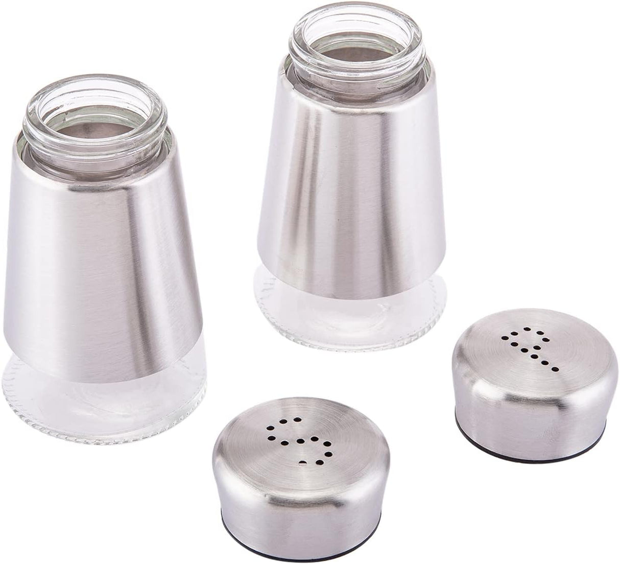 Harmony 90ml Salt & Pepper Shaker Set – 2 Pieces - Silver - Al Kabayel Discount CentreHarmony 90ml Salt & Pepper Shaker Set – 2 Pieces - SilverKitchen Utensils & GadgetsHARMONYAl Kabayel Discount Centre