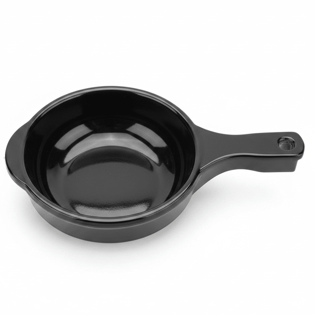 Harmony Black Melamine Serving Bowl with Handle 12 cm Durable Bowl for Serving Curry Snacks and Side Dishes with Easy Grip - Al Kabayel Discount CentreHarmony Black Melamine Serving Bowl with Handle 12 cm Durable Bowl for Serving Curry Snacks and Side Dishes with Easy GripBowlsHARMONYAl Kabayel Discount Centre