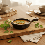 Harmony Black Melamine Serving Bowl with Handle 12 cm Durable Bowl for Serving Curry Snacks and Side Dishes with Easy Grip - Al Kabayel Discount CentreHarmony Black Melamine Serving Bowl with Handle 12 cm Durable Bowl for Serving Curry Snacks and Side Dishes with Easy GripBowlsHARMONYAl Kabayel Discount Centre